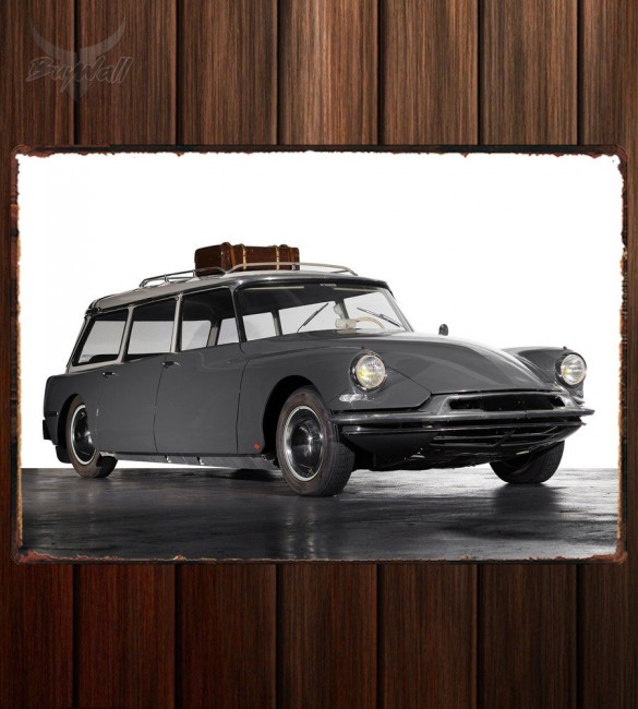 Металлическая табличка Citroen ID 19 Familiale 182 Металлическая табличка Citroen ID 19 Familiale 182